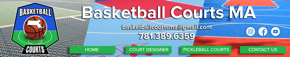 Basketball Courts MA, formerly Naturescape, specializes in courts for sports and games, including basketball, tennis, volleyball, pickleball, futsall, inline hockey, shuffleboard and hopscotch.