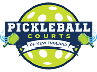 Pickleball Courts of New England Logo.
